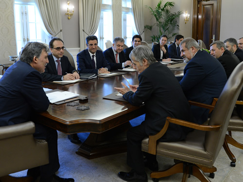 Former Speaker of the Crimean Tatar National Assembly Visits President Gül